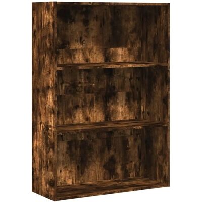 vidaXL Bogskab Røget eg 80x30x189 cm Engineered Wood - Book Cabinet vidaXL Bogskab Røget eg 80x30x189 cm Engineered Wood - Book Cabinet