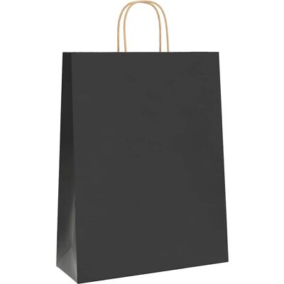 vidaXL Paperipussit 250 kpl Musta 32x12x42 cm vidaXL Paperipussit 250 kpl Musta 32x12x42 cm