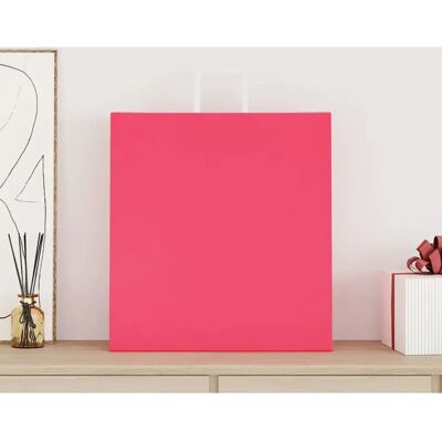 vidaXL Papieren draagzakken 50 st. - Roze - 45x17x48 cm - Papieren draagzakken vidaXL Papieren draagzakken 50 st. - Roze - 45x17x48 cm - Papieren draagzakken