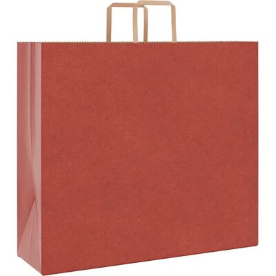 vidaXL Paperitaskut 250 kpl kahvoilla - Paperitaskut vidaXL Paperitaskut 250 kpl kahvoilla - Paperitaskut