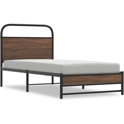 vidaXL Sänkykehys - Kestävä, Tyylikäs Teräksinen Sänky - 183x213 cm vidaXL Sänkykehys - Kestävä, Tyylikäs Teräksinen Sänky - 183x213 cm