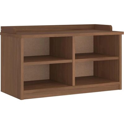 vidaXL Indoor Bank - Rustikale Kiefernholz - Fluraufbewahrung - 87x40x50cm vidaXL Indoor Bank - Rustikale Kiefernholz - Fluraufbewahrung - 87x40x50cm