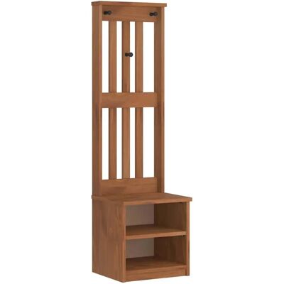 vidaXL Indoor Bench - Durable Rustic Pine Wood Storage & Seating - Hallway Furniture vidaXL Indoor Bench - Durable Rustic Pine Wood Storage & Seating - Hallway Furniture