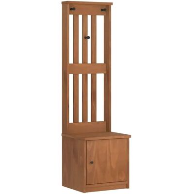 vidaXL Kapstok SANDENS - Rustiek dennenhout - 45x40x159,5 cm vidaXL Kapstok SANDENS - Rustiek dennenhout - 45x40x159,5 cm