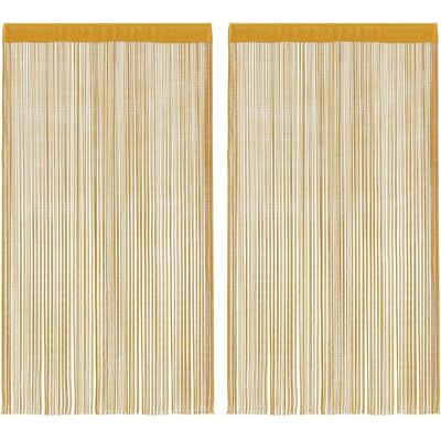 vidaXL 2x String Curtains Room Divider Background 140 cm - String Curtains vidaXL 2x String Curtains Room Divider Background 140 cm - String Curtains