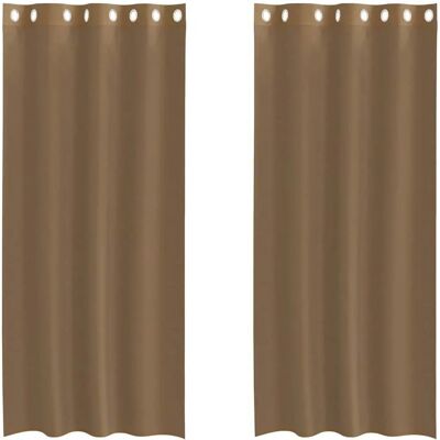 vidaXL Voile Curtains - with Ösen - 140x225cm vidaXL Voile Curtains - with Ösen - 140x225cm