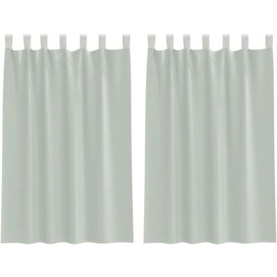 vidaXL Modell mit Schlaufen - Voile Vorhang - Voile Vorhang vidaXL Modell mit Schlaufen - Voile Vorhang - Voile Vorhang