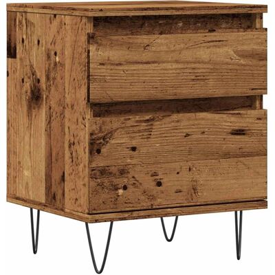 vidaXL Nachttisch Altes Recyceltes Holz - Nachttisch vidaXL Nachttisch Altes Recyceltes Holz - Nachttisch