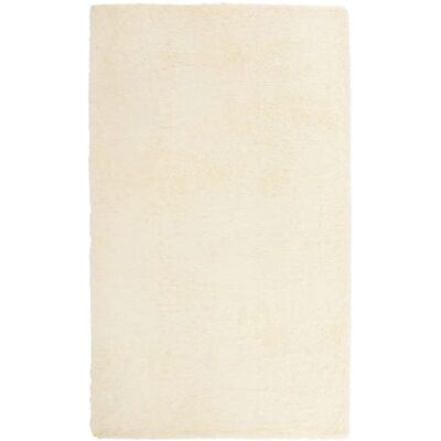 vidaXL Navarra Tæppe - Polyester Creme, Rektangulært, 60x100 cm vidaXL Navarra Tæppe - Polyester Creme, Rektangulært, 60x100 cm