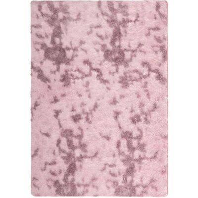 vidaXL Rosa Rektangulært Tæppe - Holdbart Polyester, Anti-slip, Indendørs/Ude vidaXL Rosa Rektangulært Tæppe - Holdbart Polyester, Anti-slip, Indendørs/Ude