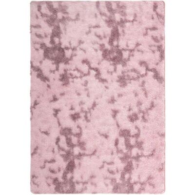 Alfombra rectangular rosa polvoriento NAVARRA - Alfombra Alfombra rectangular rosa polvoriento NAVARRA - Alfombra