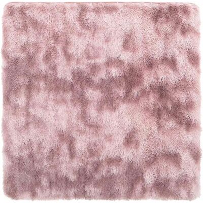 vidaXL Dusty Pink 240x240 cm Vierkante Tapijt - Vloerkleed vidaXL Dusty Pink 240x240 cm Vierkante Tapijt - Vloerkleed
