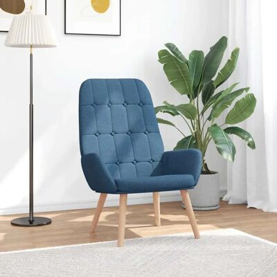 vidaXL Blå Relaxstol - Stol vidaXL Blå Relaxstol - Stol