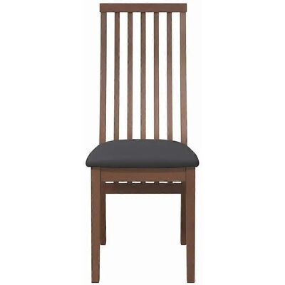 vidaXL Esszimmerstühle mit Kissen 2 Stk. Braun Massivholz Gummibaum vidaXL Esszimmerstühle mit Kissen 2 Stk. Braun Massivholz Gummibaum