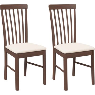 vidaXL 4102499 Ergonomische e Massieve Rubberhout Eetkamerstoel vidaXL 4102499 Ergonomische e Massieve Rubberhout Eetkamerstoel