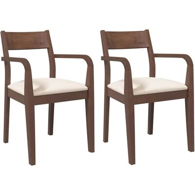 vidaXL 4102507 ergonomischer Esszimmerstuhl mit Kissen - Esszimmerstuhl vidaXL 4102507 ergonomischer Esszimmerstuhl mit Kissen - Esszimmerstuhl