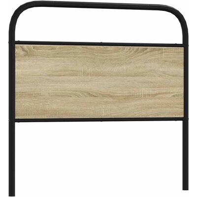 vidaXL Pääty Sonoma Oak 100 cm Teräs ja Insinööripuu - Pääty vidaXL Pääty Sonoma Oak 100 cm Teräs ja Insinööripuu - Pääty
