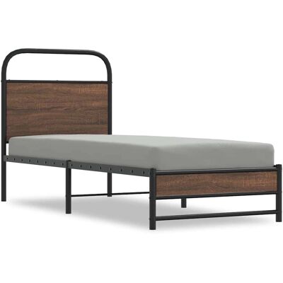 VidaXL 4100474 Bettgestell - Robuste Stahlstütze - 90x190cm VidaXL 4100474 Bettgestell - Robuste Stahlstütze - 90x190cm