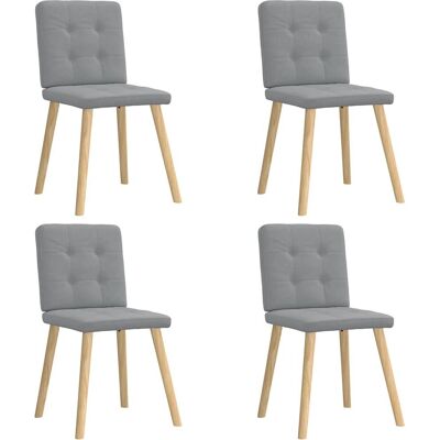 VidaXL 3315168 Eettafelstoel - Elegant, Comfortabel & Stevig VidaXL 3315168 Eettafelstoel - Elegant, Comfortabel & Stevig