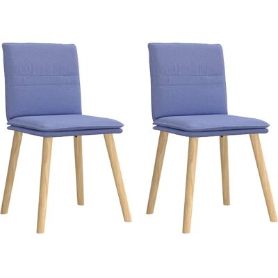 VidaXL 3315365 silla de comedor - Azul VidaXL 3315365 silla de comedor - Azul