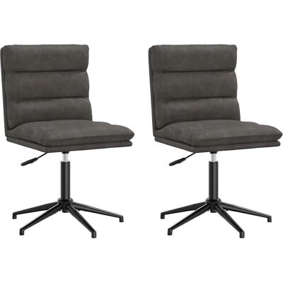 vidaXL 3315405 Robuste schwarze Kunstleder Esszimmerstühle - Esszimmerstuhl vidaXL 3315405 Robuste schwarze Kunstleder Esszimmerstühle - Esszimmerstuhl