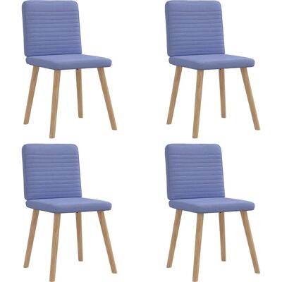 VidaXL 3315524 Jeansblau Esszimmerstühle Set - Esszimmerstuhl VidaXL 3315524 Jeansblau Esszimmerstühle Set - Esszimmerstuhl