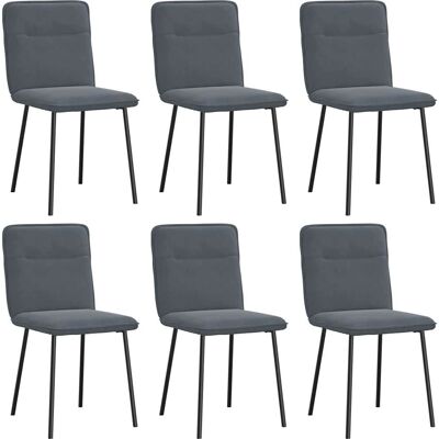 vidaXL 3315580 Elegante Fluwelen Eetkamerstoelen - Restaurantmeubilair vidaXL 3315580 Elegante Fluwelen Eetkamerstoelen - Restaurantmeubilair
