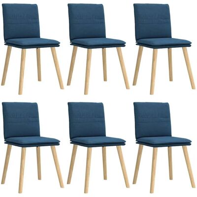 vidaXL Esszimmerstuhl - Blau vidaXL Esszimmerstuhl - Blau