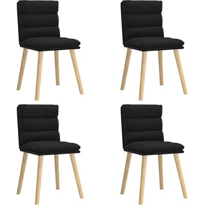 vidaXL 3315665 Schwarze Esszimmerstühle - 6 Stück vidaXL 3315665 Schwarze Esszimmerstühle - 6 Stück