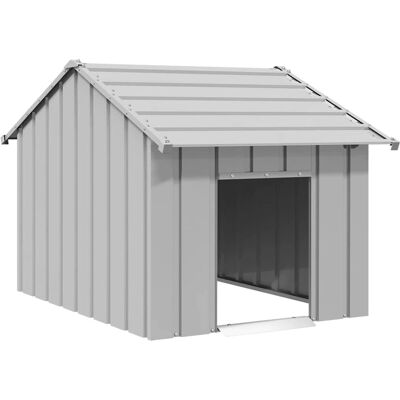 Szała dla psa z dachem - Galwanizowana stal - 83x130x85 cm Szała dla psa z dachem - Galwanizowana stal - 83x130x85 cm