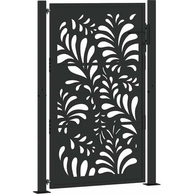Vidaxl Stahltor Garten - Elegant, Wetterfest, 105x155 cm Vidaxl Stahltor Garten - Elegant, Wetterfest, 105x155 cm