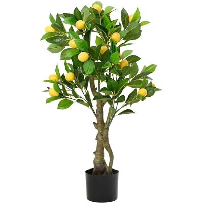 Arbre de Citronnier Artificiel vidaXL 234 Feuilles - Plante Artificielle - Publicité Arbre de Citronnier Artificiel vidaXL 234 Feuilles - Plante Artificielle - Publicité