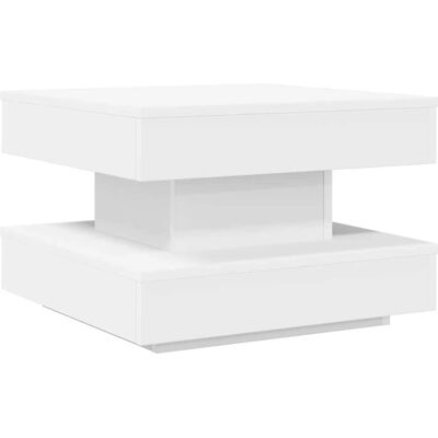 vidaXL Salontafel wit 50x50x34,5 - Coffee Table vidaXL Salontafel wit 50x50x34,5 - Coffee Table