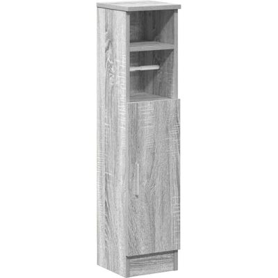 vidaXL badeværelsesskab - Grå Sonoma - 20,5x22x90 cm vidaXL badeværelsesskab - Grå Sonoma - 20,5x22x90 cm