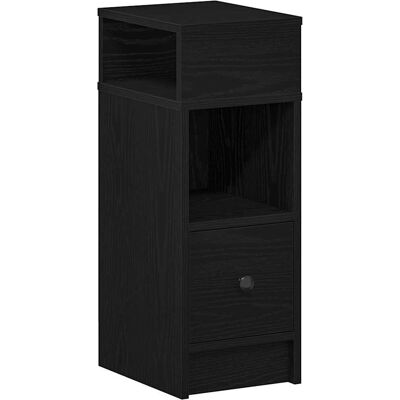 vidaXL Nachttisch - Schwarz - Beistelltisch vidaXL Nachttisch - Schwarz - Beistelltisch