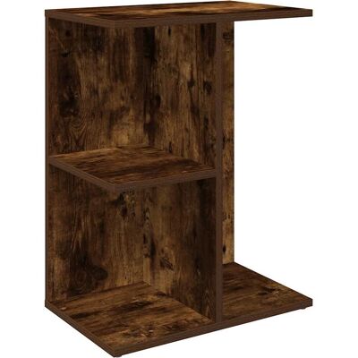 vidaXL Nachttisch - Räuchereiche - Holzwerkstoff vidaXL Nachttisch - Räuchereiche - Holzwerkstoff