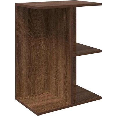 vidaXL Nachttisch 858662 - Konstruiertes Holz Braun Eichenoptik vidaXL Nachttisch 858662 - Konstruiertes Holz Braun Eichenoptik