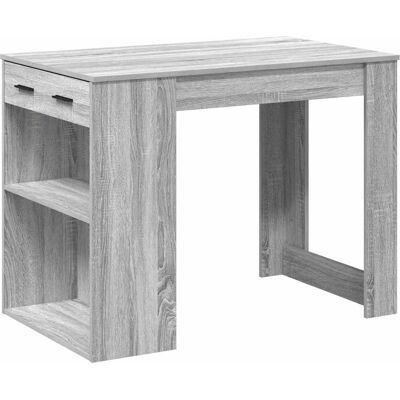 vidaXL 858691 Grauer Sonoma Küchen-Esstisch vidaXL 858691 Grauer Sonoma Küchen-Esstisch