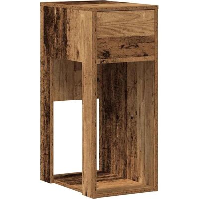 vidaXL Computerturmständer mit Schublade - Alt Holz vidaXL Computerturmständer mit Schublade - Alt Holz