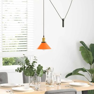 vidaXL Lampka wisząca Regulowana wysokość E27 Granatowa - Lampka wisząca vidaXL Lampka wisząca Regulowana wysokość E27 Granatowa - Lampka wisząca