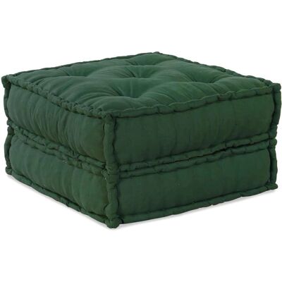 vidaXL Modulare Sitzpouf - 70x70x36 cm - Grün vidaXL Modulare Sitzpouf - 70x70x36 cm - Grün