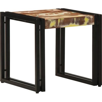 vidaXL Mehrfarbiger Holz-Couchtisch - Couchtisch vidaXL Mehrfarbiger Holz-Couchtisch - Couchtisch