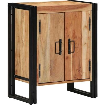 Vidaxl Modern Kast van Massief Acaciahout - 30x30x40 cm - Kast Vidaxl Modern Kast van Massief Acaciahout - 30x30x40 cm - Kast