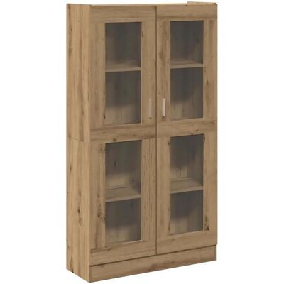 Vidaxl - Aparador alto madera ingeniería roble artisan 82,5x30,5x150 cm 8963 Vidaxl - Aparador alto madera ingeniería roble artisan 82,5x30,5x150 cm 8963