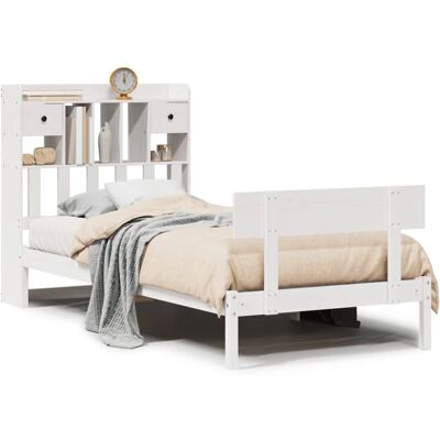 vidaXL 7367 Weiße Bett mit Stauraum - Bett vidaXL 7367 Weiße Bett mit Stauraum - Bett