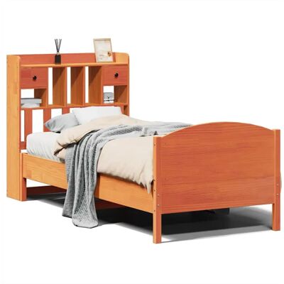 vidaXL 3323169 Bett - Massiv Kiefer, Platzsparend, Kein Matratze vidaXL 3323169 Bett - Massiv Kiefer, Platzsparend, Kein Matratze