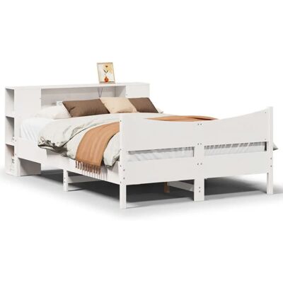 VidaXL Bettgestell - Massives Kiefernholz - Platzsparendes Design - 3323294 VidaXL Bettgestell - Massives Kiefernholz - Platzsparendes Design - 3323294
