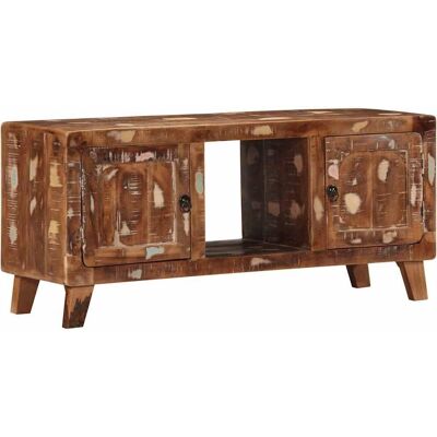 vidaXL 105x46x32 cm Massiv Altholz TV-Schrank - TV Sideboard vidaXL 105x46x32 cm Massiv Altholz TV-Schrank - TV Sideboard