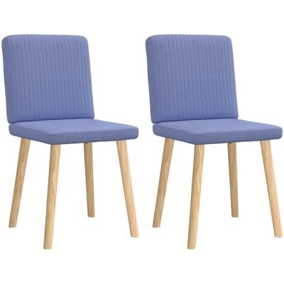 vidaXL Esszimmerstühle - Jeansblau - 2 Stk. vidaXL Esszimmerstühle - Jeansblau - 2 Stk.