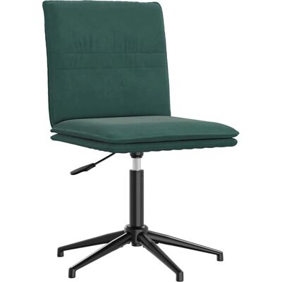 VidaXL Dunkelgrüner Samt Esszimmerstuhl - Ergonomischer Komfort VidaXL Dunkelgrüner Samt Esszimmerstuhl - Ergonomischer Komfort